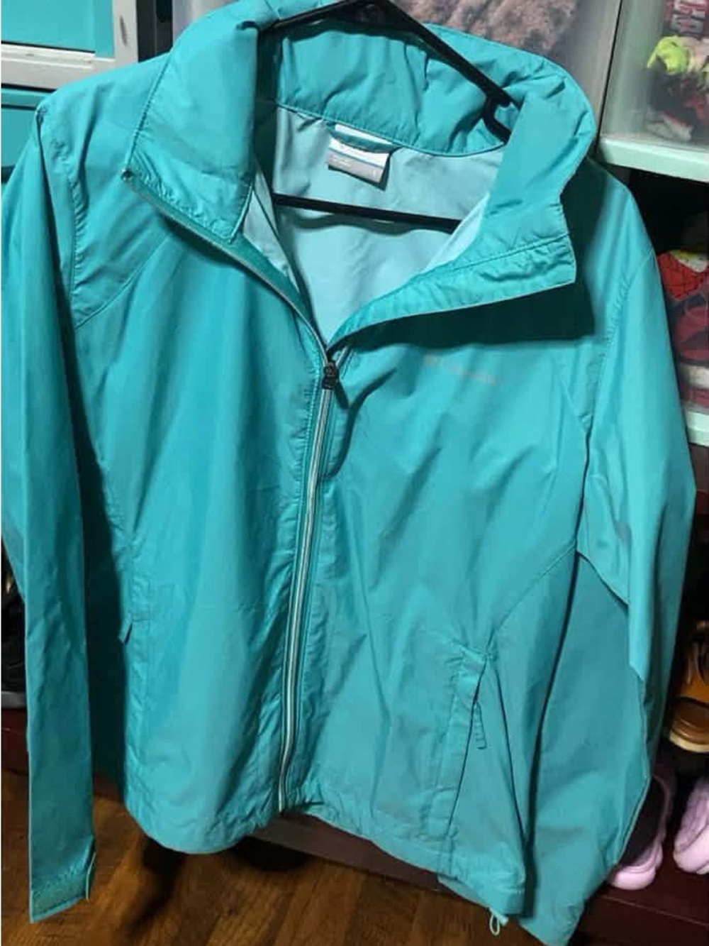 Columbia Teal Lightweight Utility Jacket - Women's